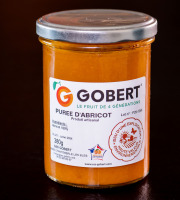 Gobert, l'abricot de 4 générations - Purée 100% abricot 380g