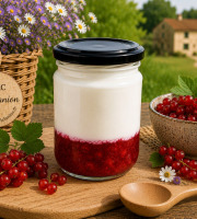 Gaec de l'Elanion - Fromage Blanc Confiture Groseille 130g