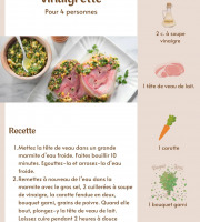 La Ferme de Franck et Blandine - Tête de Veau de Lait bio Surgelé 1kg