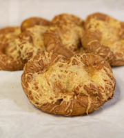 Boulangerie l'Eden Libre de Gluten - Bretzels gratinés au fromage x5