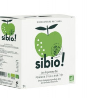 Sibio - Jus de pomme  bio 3L