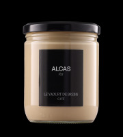 La Ferme d'Alcas - Yaourt au café 400g - lot de 10 unités