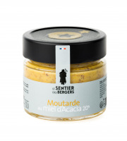 Le sentier des Bergers - Moutarde au miel d'Acacia 20%