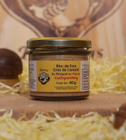 Lagreze Foie Gras - Bloc de Foie Gras de Canard du Périgord au Poivre de Voatsiperifery 12x80g