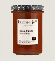 Karine & Jeff - Sauce tomate aux olives 6x200g