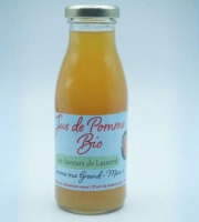 Les Saveurs de Laurent Cabrol - Jus de Pomme Bio 25cl X12