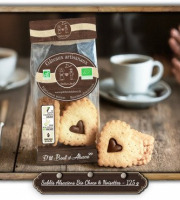P'tit Bout d'Alsace - Sablés Alsaciens Bio Choco & Noisettes - 500 g (VRAC)
