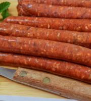 La Ferme de Franck et Blandine - 6 Merguez bovine WAKA USHI Maturé (4 semaines)