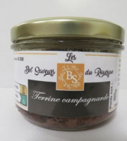 Les Bel' saveurs du Rouergue - TERRINE CAMPAGNARDE 190 Gr