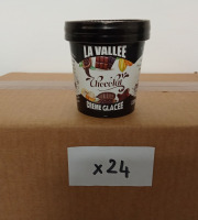 Les Glaces de la Vallée - PACK  Mini crèmes glacées Chocolat "la Vallée" 24 pots de 120 ml