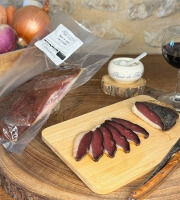 Domaine de Favard - Magret de Canard fumé au Bois de châtaigner et d'acacia 250g spéciale apéro