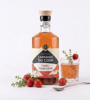 La Fabrique à Alcools - Rhum L'Arrangé du Coin Fraise Thym-Citronné - 70cl