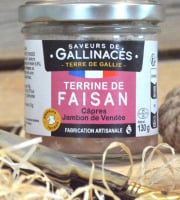 Terre de Gallie - Terrine de faisan câpres et jambon de Vendée x 20