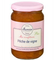 Muroise et Compagnie - Confiture de Pêche de Vigne Bio - 350 gr