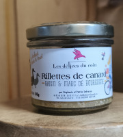Les Délices du Coin - Rillettes raisin, marc de Bourgogne 80g