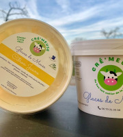 Glaces de Meuse - "Citron Jaune" - Sorbet PF (360gr x 3)