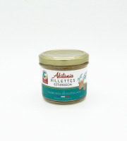 Akitania, Caviar d'Aquitaine - Lot de 3 Rillettes d’esturgeon 90G au chabichou du Poitou AOP