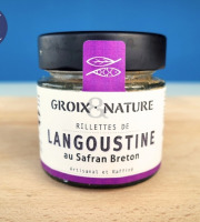 La Criée d'à Côté - Rillettes de Langoustine au Safran Breton - Groix & Nature - 100g