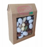 La confiserie d’antan 100% bio - Boite kraft assortiments chocolat - 250 gr