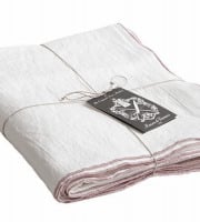 Maison de Vacances - Nappe Bourdon - Toile Mimi blush - 170x350