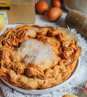Ferme Sereine en Périgord - Tourtière Pommes Armagnac pour 4 à 6 personnes - 600 g