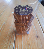 Les Gourmandises de Luline - Crackers aux graines 100g