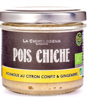 La Chikolodenn - Tartinable Bio de pois chiche au citron confit Maison et au gingembre