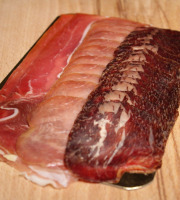 Les Jambons de Lessay - ASSORTIMENT TRIO  JAMBON BACON BOEUF POUR RACLETTE 2 personnes