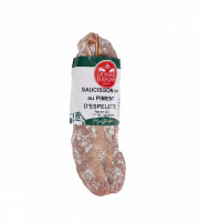 La Ferme Elizaldia - Saucisson au piment d'Espelette 200g