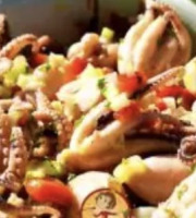 L’Oliveraie du Coudon - [Précommande] SALADE DE PETITS POULPES 21CL - Net  160g / brut 310g