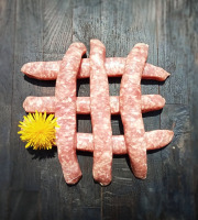 Elevage de Cochons en Forêt et Produits du Terroir Jurassien - [Précommande] Saucisses chipolatas - Porc plein air AB