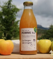 Le Verger de Crigne - Pur Jus De Pomme Bio Artisanal - 6x 1L