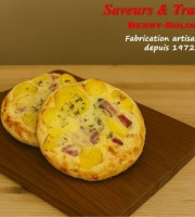 Saveurs & Traditions Berry-Sologne - Pizza tartiflette surgelée x2
