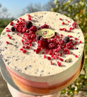 Glaces de Meuse - Duo glacé " Fraise & Stracciatella" (6/8 parts)