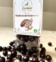 Cocoripop - Noisettes chocolat noir fleur de sel 100g x 8