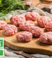 Ferme Bichet - Boulettes de viande nature BIO x8