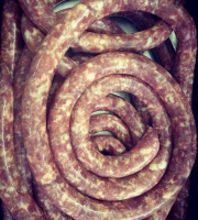 Le Noir du Picou Elodie Ribas - [Précommande] Saucisses Fraîches Pur Porc Gascon Bio 1kg