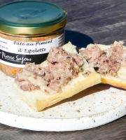 Atelier Pierre Sajous - Pâté au Piment d’Espelette, verrine 180g