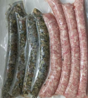 Le Cochon Sans Cochonnerie - Le duo de chipolatas nature + épinards