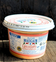 Elevage de Cochons en Forêt et Produits du Terroir Jurassien - NOUVEAU - Cancoillotte au Piment d'Espelette