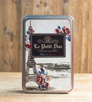 Le Petit Duc - Boîte métal assortiment de biscuits - Made in France