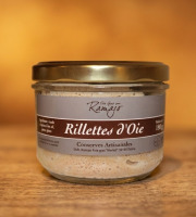 Maison Ramajo - Rillettes d'oie à l'ancienne effilochées à la main 180g