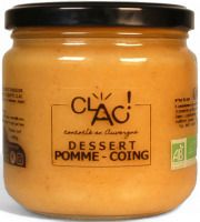 CLAC Conserverie - Dessert pomme coing bio - 400g