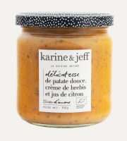 Karine & Jeff - Délicatesse de patate douce, crème de brebis et jus de citron