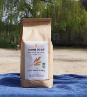 La Ferme du Relais - Farine de Blé BIO - Complète T110 12 x 1 kg