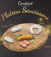 Constant Fromages & Sélections - Plateau Saucissons - 4 Variétés