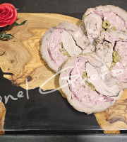 Boucherie Charcuterie Traiteur Lionel Ghérardi - Rôti de Veau cuit farci - 600g