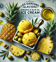 Les Garçons Glaciers - Sorbet BIO Ananas 365ml