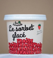 Bon Dimanche - Sorbet Fraise Plein Fruit Bio 6 x 400ML