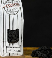 Des pâtes Briardes épi c'est tout ! - Conchiglie encre de seiche - 400g